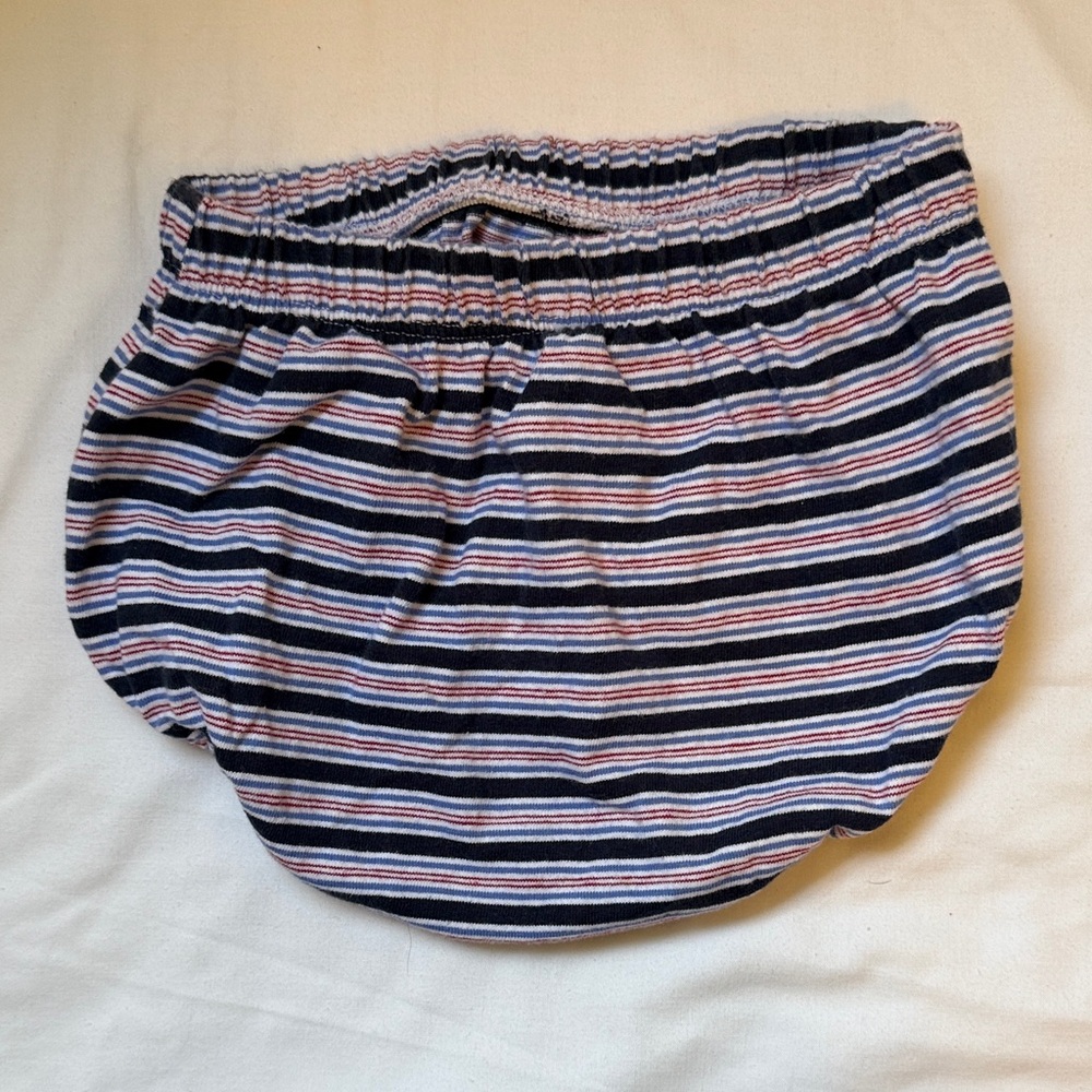 Charming Striped Kids Dress in Navy Red and White 24 m - Picture 8 of 8